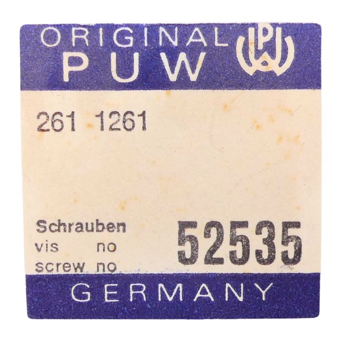 PUW 561 - 52535 Vis de plaque de maintien - Guard screw