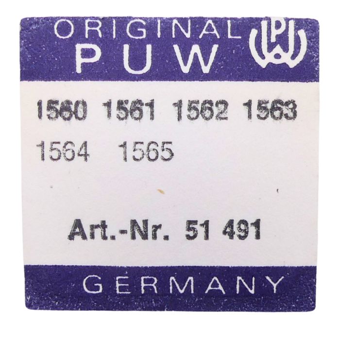 PUW 1560 - 51491 Vis de verrou de masse oscillante - Oscillating weight bolt screw