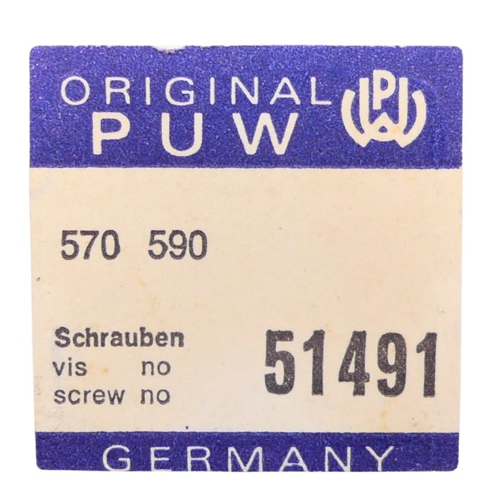 PUW 570 - 51491 Vis de verrou de masse oscillante - Oscillating weight bolt screw