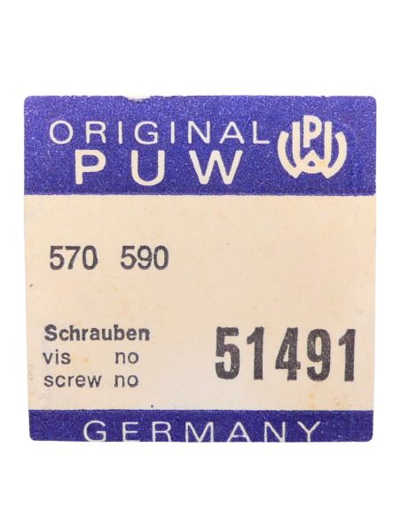 PUW 570 - 51491 Vis de verrou de masse oscillante - Oscillating weight bolt screw