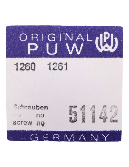 PUW 1260 - 51142 Vis de pont supérieur - Upper bridge screw