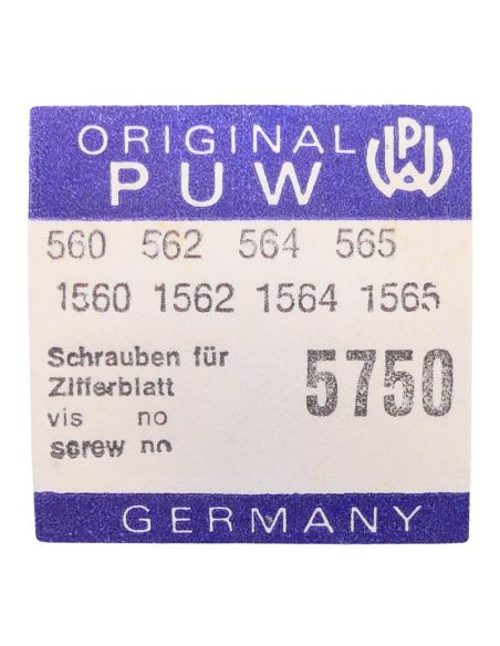 PUW 560 - 5750 Vis de Cardan - Dial screw