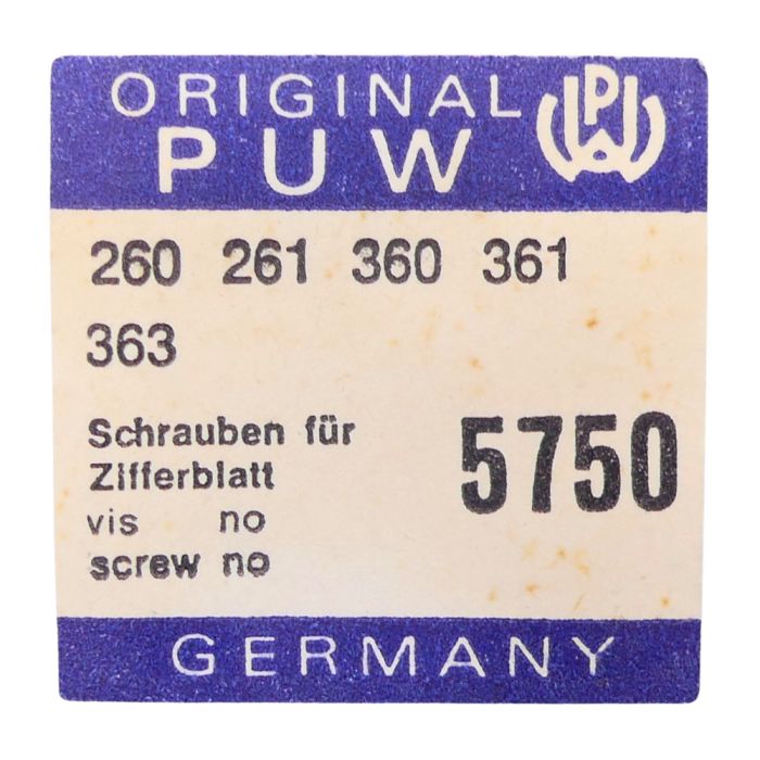 PUW 260 - 5750 Vis de Cardan - Dial screw
