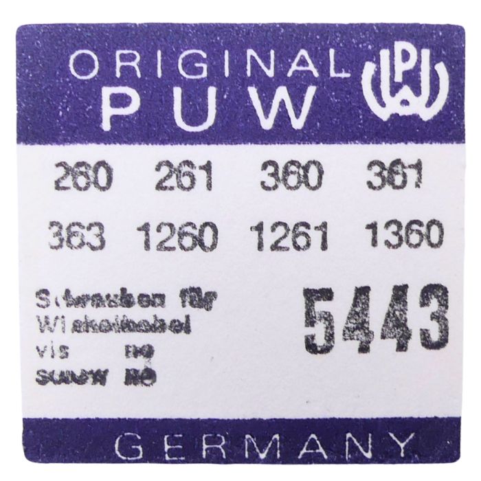 PUW 260 - 5443 Vis de tirette - Setting lever screw