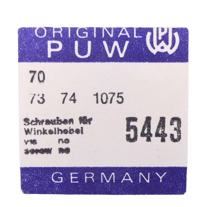 PUW 70 - 5443 Vis de tirette - Setting lever screw