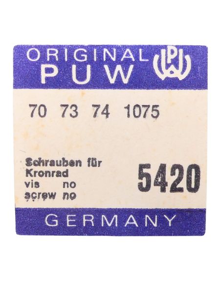 PUW 70 - 5420 Vis de roue de couronne - Crown wheel screw