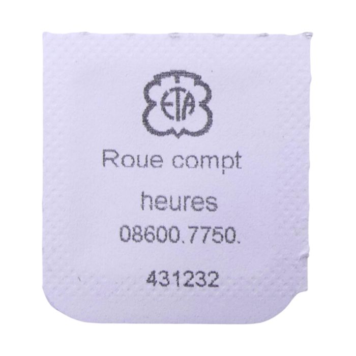 ETA 7750 - 8600 Mobile monté du compteur d'heures (à l'unité) - Hour-recording runner mounted (per unit)