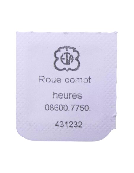 ETA 7750 - 8600 Mobile monté du compteur d'heures (à l'unité) - Hour-recording runner mounted (per unit)