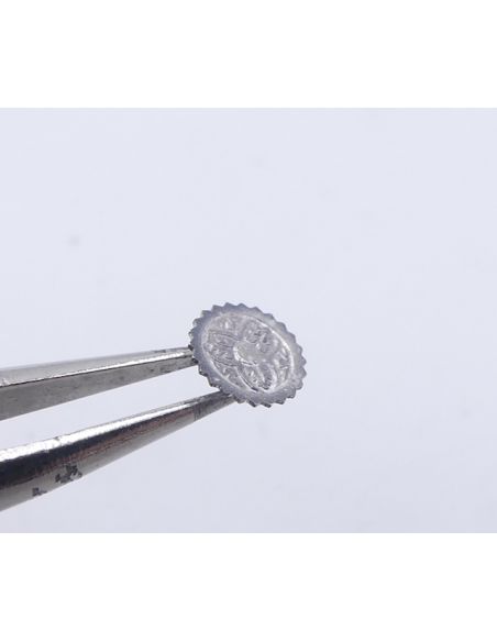 Movado Ermetolux Couronne acier - Steel crown