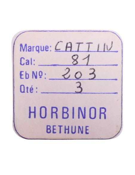 Cattin 81 - 203 Roue intermédiaire (à l'unité) - Intermediate wheel and pinion (per unit)