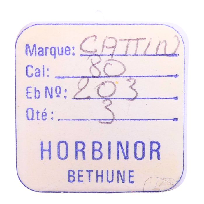 Cattin 80 - 203 Roue intermédiaire (à l'unité) - Intermediate wheel and pinion (per unit)