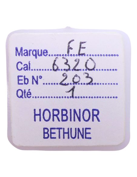 FE 6320 - 203 Roue intermédiaire (à l'unité) - Intermediate wheel and pinion (per unit)