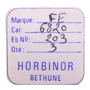 FE 6820 - 203 Roue intermédiaire (à l'unité) - Intermediate wheel and pinion (per unit)