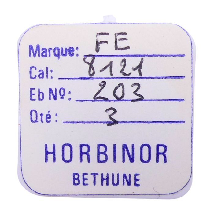 FE 8121 - 203 Roue intermédiaire (à l'unité) - Intermediate wheel and pinion (per unit)