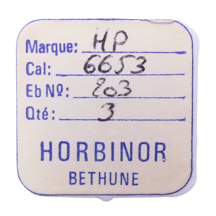 HP 6653 - 203 Roue intermédiaire (à l'unité) - Intermediate wheel and pinion (per unit)