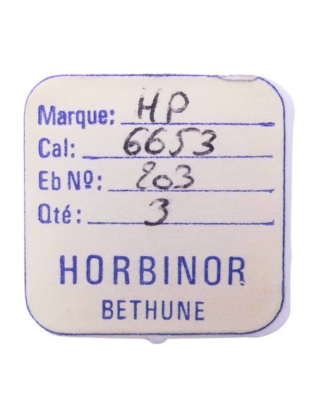 HP 6653 - 203 Roue intermédiaire (à l'unité) - Intermediate wheel and pinion (per unit)