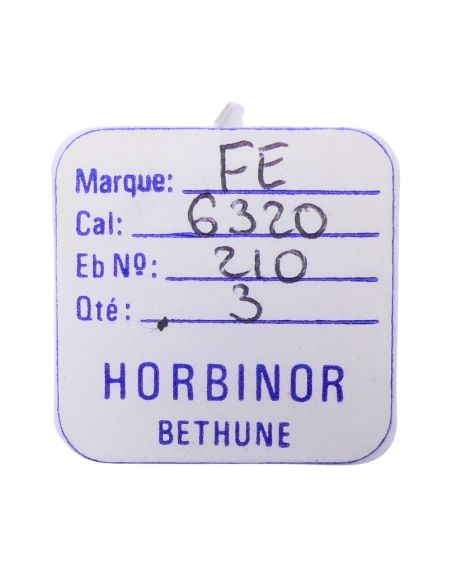 FE 6320 - 210 Roue moyenne (à l'unité) - Third wheel and pinion (per unit)