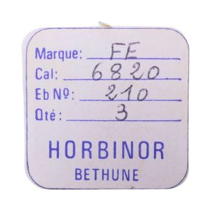 FE 6820 - 210 Roue moyenne (à l'unité) - Third wheel and pinion (per unit)