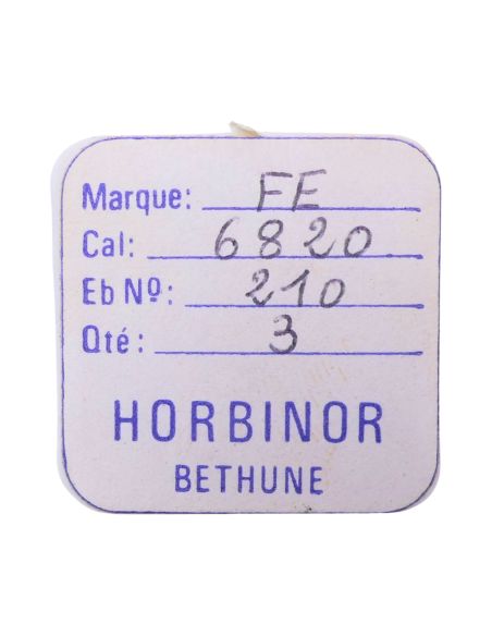 FE 6820 - 210 Roue moyenne (à l'unité) - Third wheel and pinion (per unit)