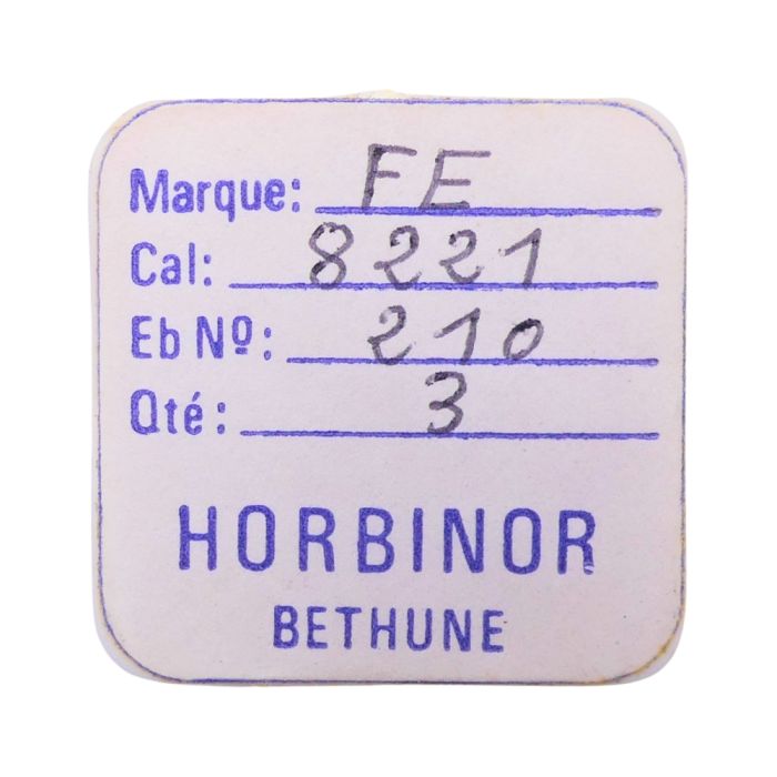 FE 8221 - 210 Roue moyenne (à l'unité) - Third wheel and pinion (per unit)