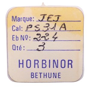 JEJ PS31A - 224 Roue de seconde long pivot - Fourth wheel and pinion with second hand bit