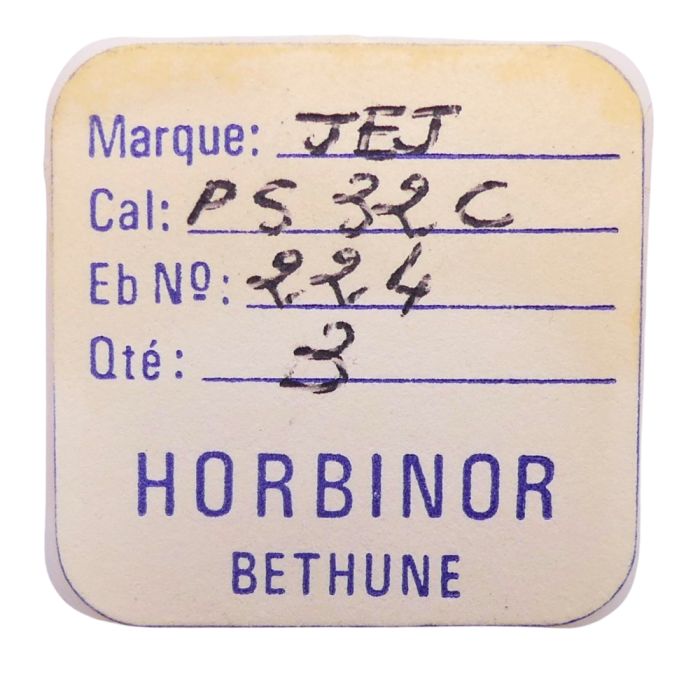 JEJ PS32C - 224 Roue de seconde long pivot - Fourth wheel and pinion with second hand bit