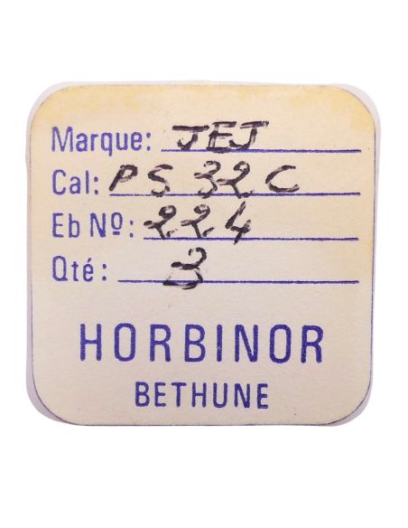 JEJ PS32C - 224 Roue de seconde long pivot - Fourth wheel and pinion with second hand bit