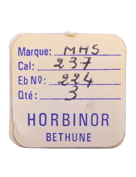 MHS 237 - 224 Roue de seconde long pivot - Fourth wheel and pinion with second hand bit