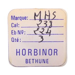 MHS 238 - 224 Roue de seconde long pivot - Fourth wheel and pinion with second hand bit