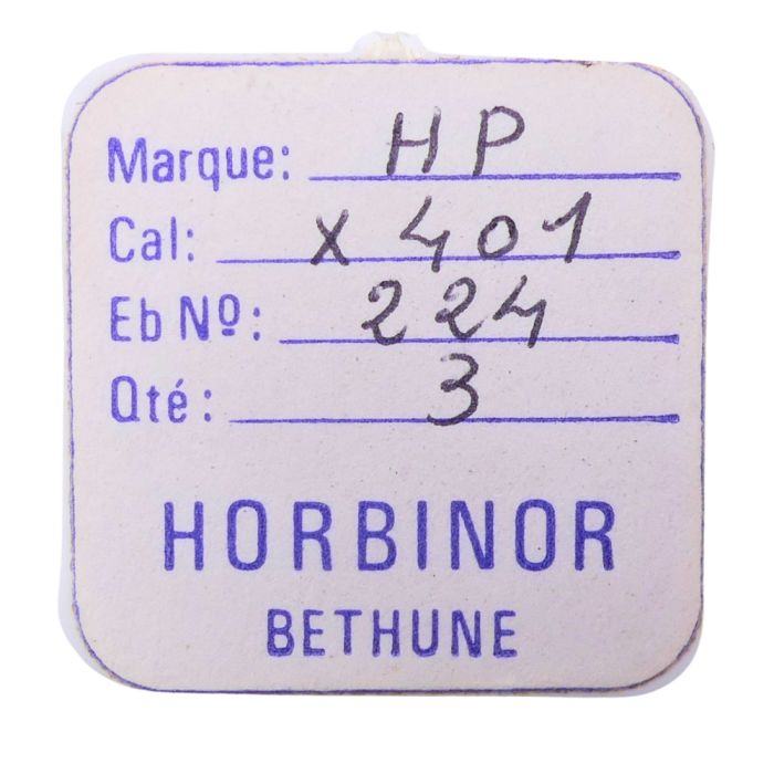 HP X401 - 224 Roue de seconde long pivot - Fourth wheel and pinion with second hand bit