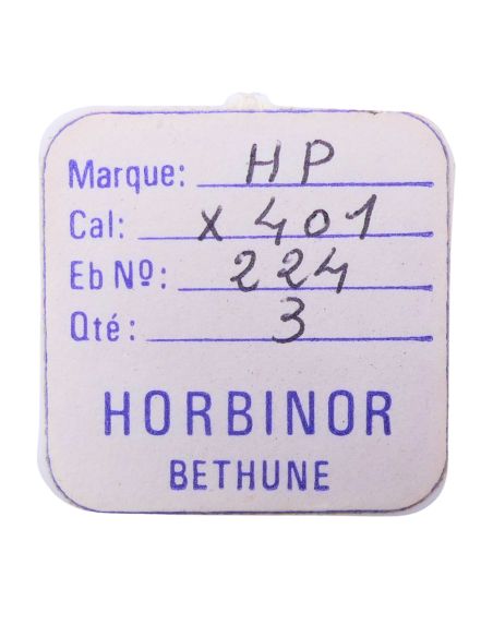 HP X401 - 224 Roue de seconde long pivot - Fourth wheel and pinion with second hand bit