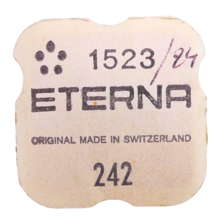 Eterna 1523 - 242 Chaussée avec roue entraîneuse (à l'unité) - Cannon pinion with driving wheel (per unit)