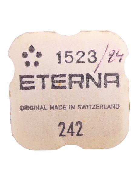 Eterna 1523 - 242 Chaussée avec roue entraîneuse (à l'unité) - Cannon pinion with driving wheel (per unit)