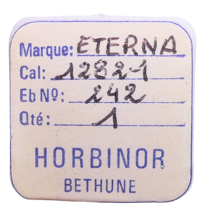 Eterna 12821 - 242 Chaussée avec roue entraîneuse (à l'unité) - Cannon pinion with driving wheel (per unit)