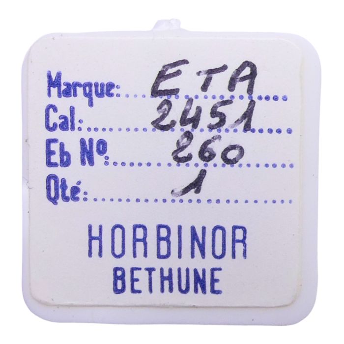 ETA 2451 - 260 Roue de minuterie (à l'unité) - Minute wheel (per unit)