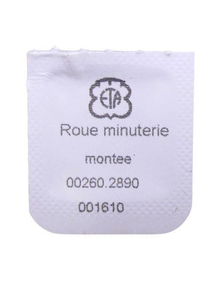 ETA 2890 - 260 Roue de minuterie (à l'unité) - Minute wheel (per unit)