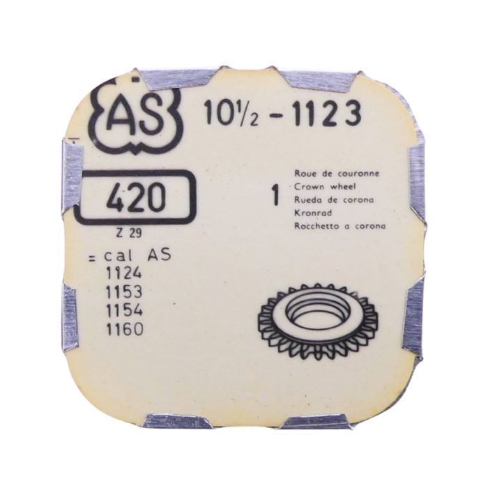 AS 1123 - 420 Roue de couronne - Crown wheel