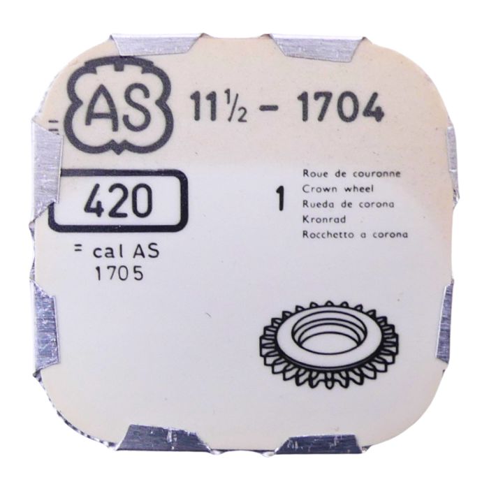 AS 1704 - 420 Roue de couronne - Crown wheel