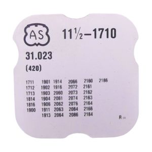 AS 1710 - 420 Roue de couronne - Crown wheel