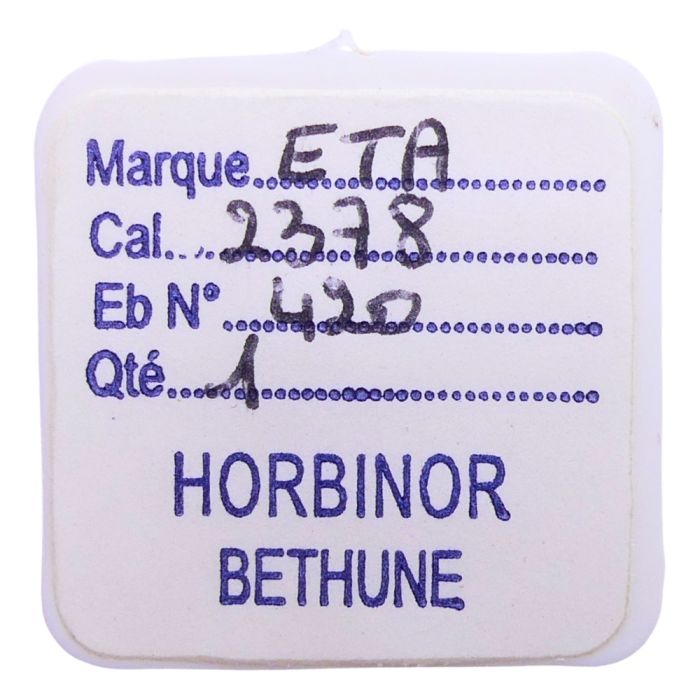 ETA 2378 - 420 Roue de couronne - Crown wheel