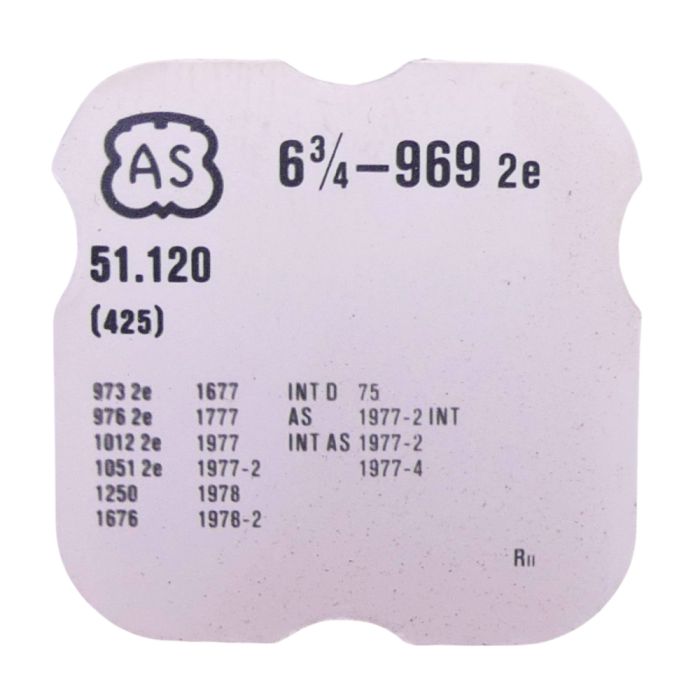AS 969 - 425 Cliquet (à l'unité) - Click (per unit)