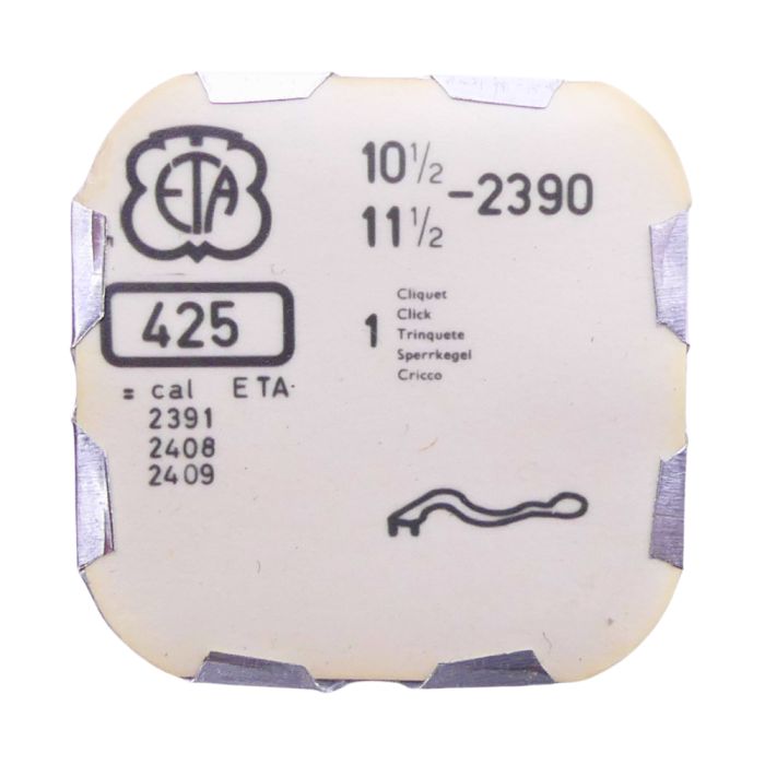 ETA 2390 - 425 Cliquet (à l'unité) - Click (per unit)