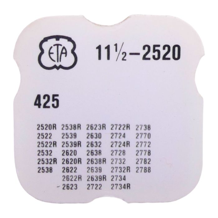 ETA 2520 - 425 Cliquet (à l'unité) - Click (per unit)
