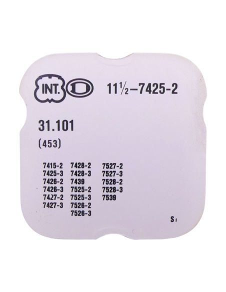 INT 7425-2 - 453 Renvoi intermédiaire (à l'unité) - Additional setting wheel (per unit)