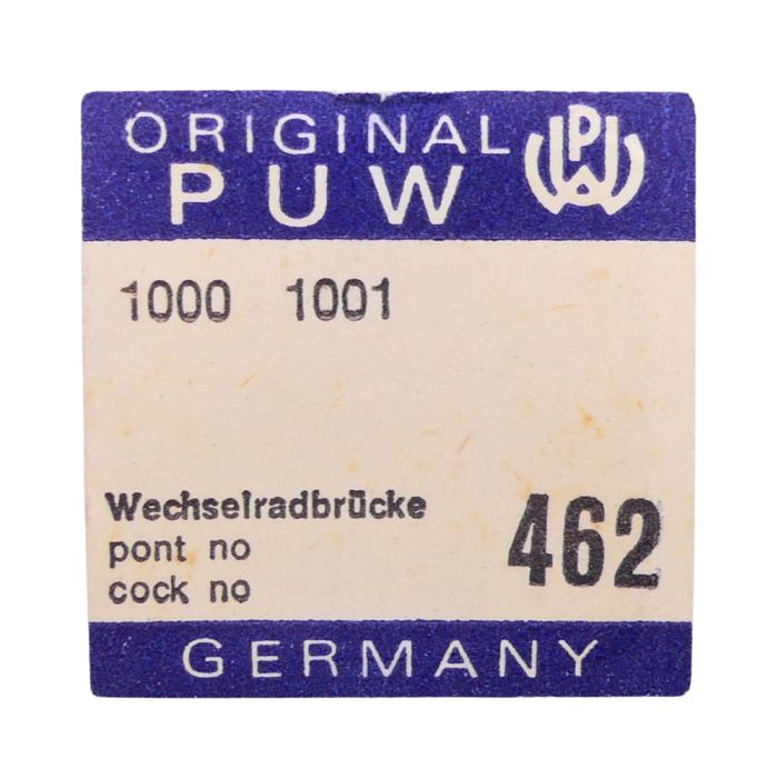 PUW 1000 - 462 Pont du rouage de minuterie (à l'unité) - Minute work cock (per unit)