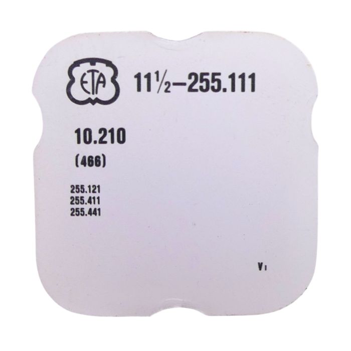 ETA 255.111 - 466 Couvre-mécanisme (à l'unité) - Setting mechanism cover (per unit)