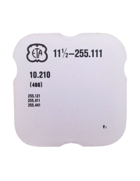 ETA 255.111 - 466 Couvre-mécanisme (à l'unité) - Setting mechanism cover (per unit)