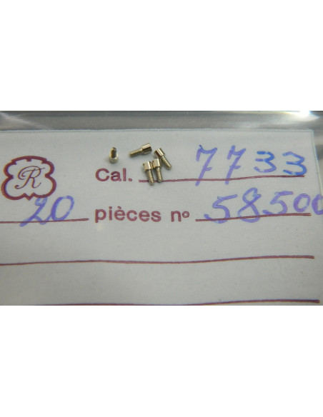 Valjoux 7733-58500 Vis de pont de chronographe