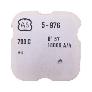 AS 976 - 703 Roue d'ancre pivotée pour contre-pivot dessous (à l'unité) - Escape wheel and pinion pivoted for lower end-piece (p