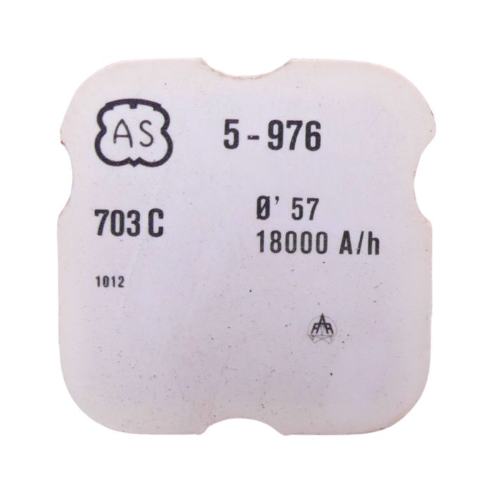 AS 976 - 703 Roue d'ancre pivotée pour contre-pivot dessous (à l'unité) - Escape wheel and pinion pivoted for lower end-piece (p